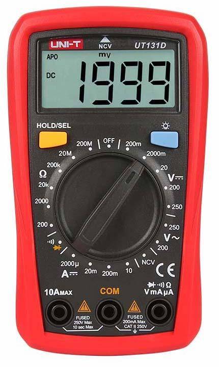 UNI-T UT 131D - Multimeter digital 2000 Counts Palm size