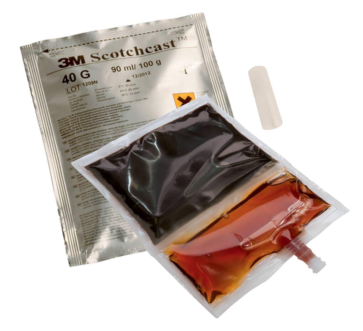 3M ™ Scotchcast ™ 40 -a - Polyurethan -Kabelharz - 2 Komponenten CMP -System - Größe A - 90 ml | 1 Stück