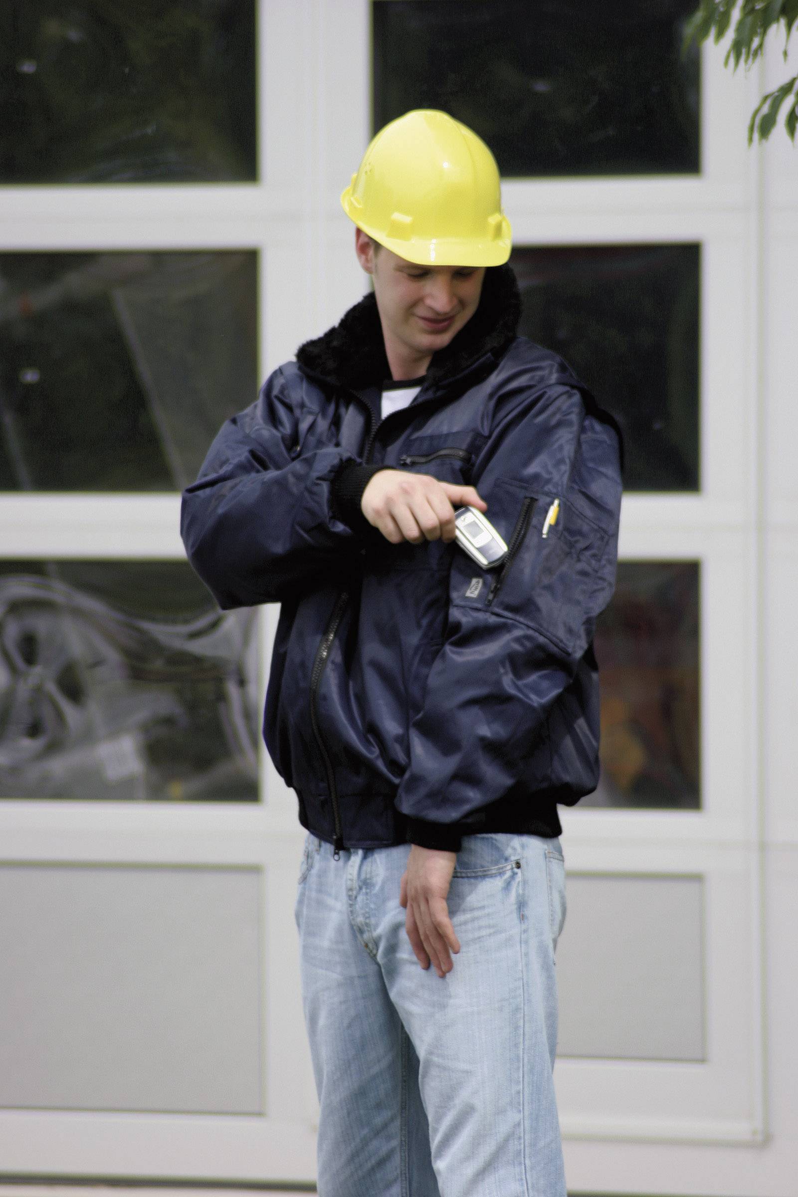 Leipold Doehle 4205-S WISENT 4-in-1-Pilotjacke Kleider-Größe: S Dunkelblau