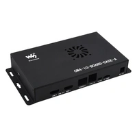 WaveShare Metal Box (A) with Cooling Fan for Raspberry Pi CM4 IO Board WaveShare Metal Box (A) with Cooling Fan for Raspberry Pi CM4 IO Board