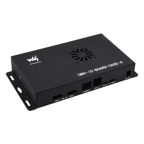 WaveShare Metal Box (A) with Cooling Fan for Raspberry Pi CM4 IO Board WaveShare Metal Box (A) with Cooling Fan for Raspberry Pi CM4 IO Board