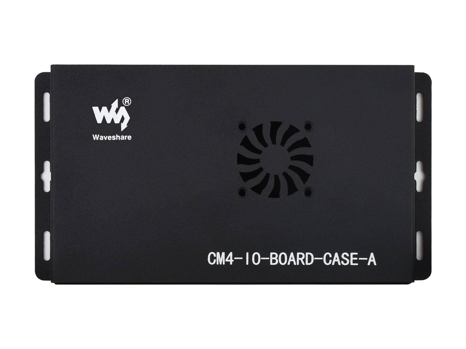 WaveShare Metal Box (A) with Cooling Fan for Raspberry Pi CM4 IO Board