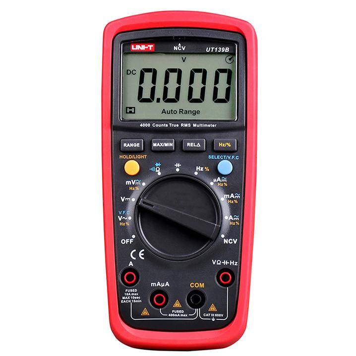 UNI-T UT 139B - Multimeter digital 4000 Counts TRMS