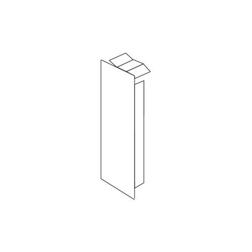 Hager Endstück (B x H) 150 mm x 61 mm 1 St. Weiß