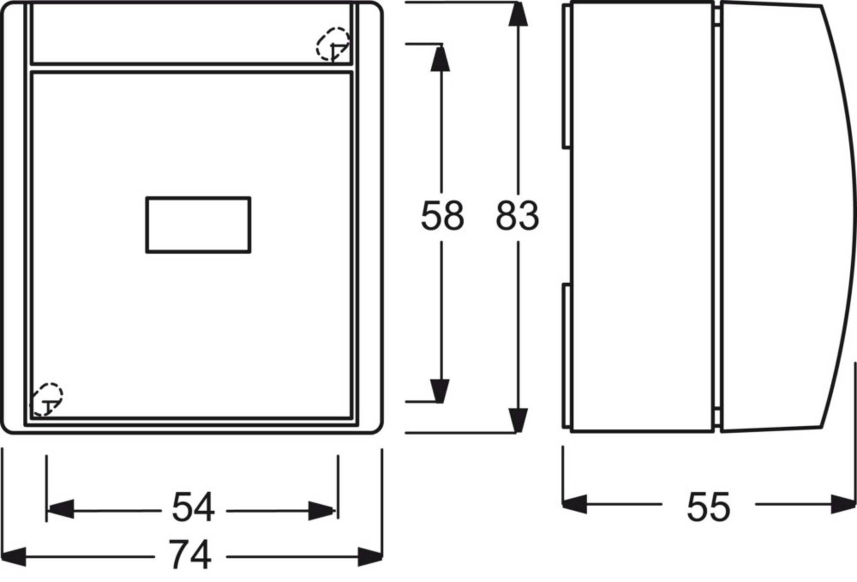 ABB 2CKA001484A0373 Wippschalter IP44 Blue