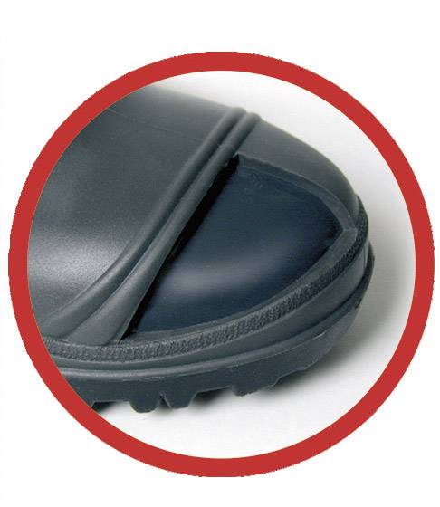 Leipold Doehle STOPRAIN 24999-45 Sicherheitsstiefel S5 Schuhgröße (EU): 45 Schwarz, Grau 1 Paar