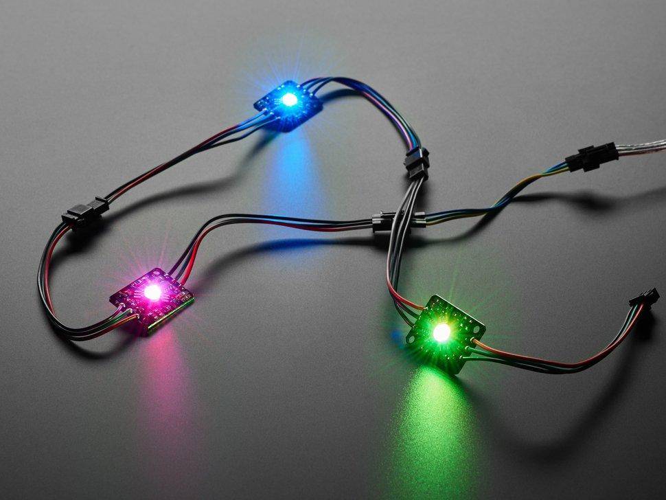 Adafruit Adressierbare Beleuchtung Neopixel LED Leiste Seriell (Schieberegister) Rot, Grün, Blau