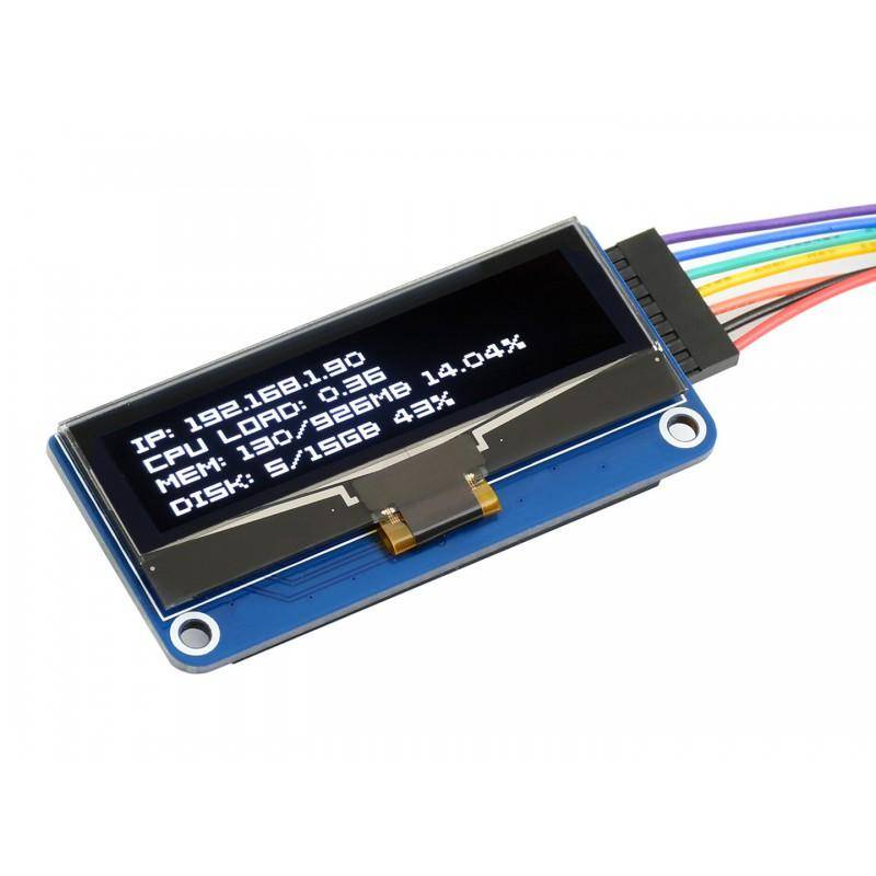 128×32, 2.23inch OLED Display HAT für Raspberry Pi