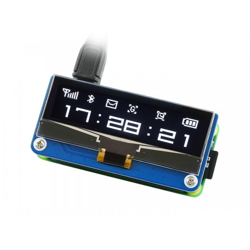 128×32, 2.23inch OLED Display HAT für Raspberry Pi
