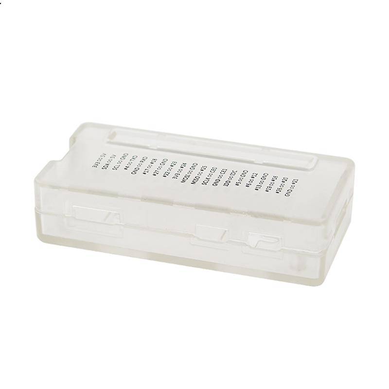 Gehäuse GPIO Referenz für Raspberry Pi Zero - Farbe: frosted clear