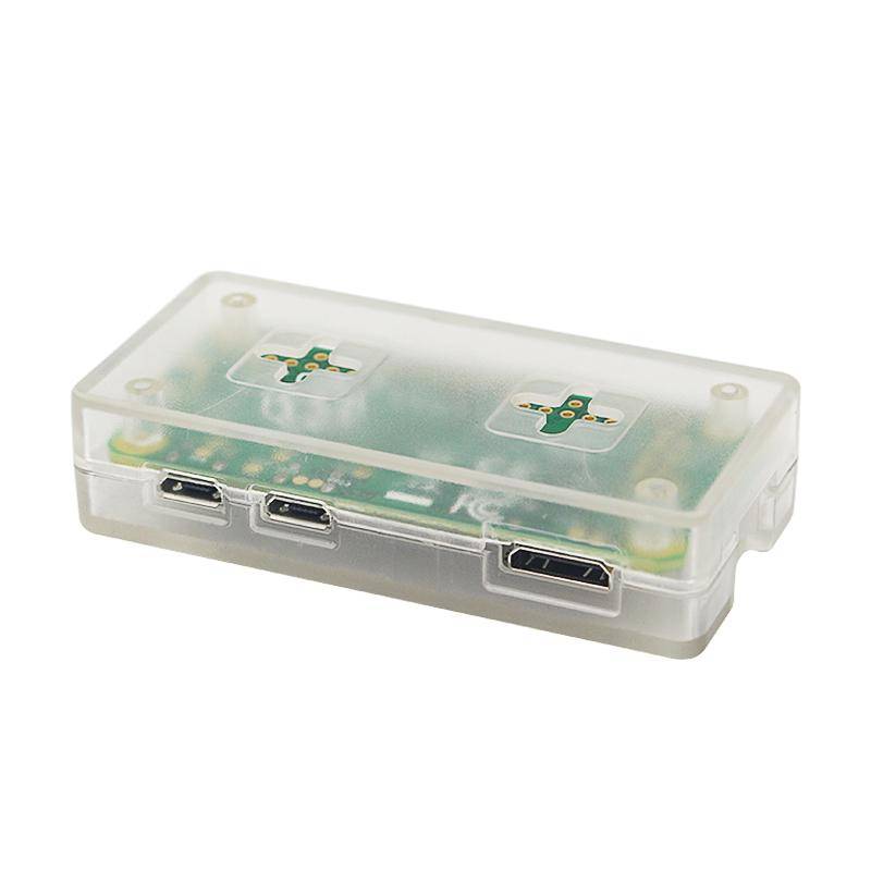 Gehäuse GPIO Referenz für Raspberry Pi Zero - Farbe: frosted clear