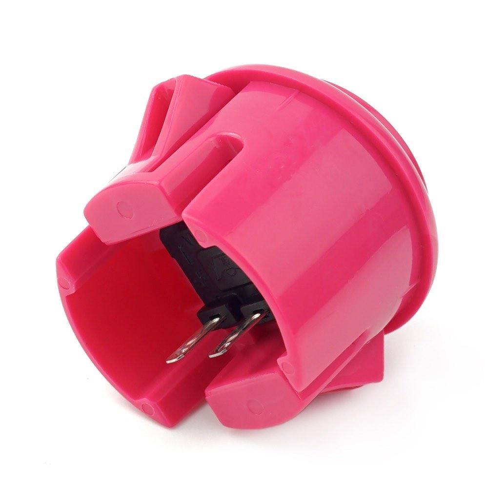 Arcade Button, 30mm - Farbe: pink