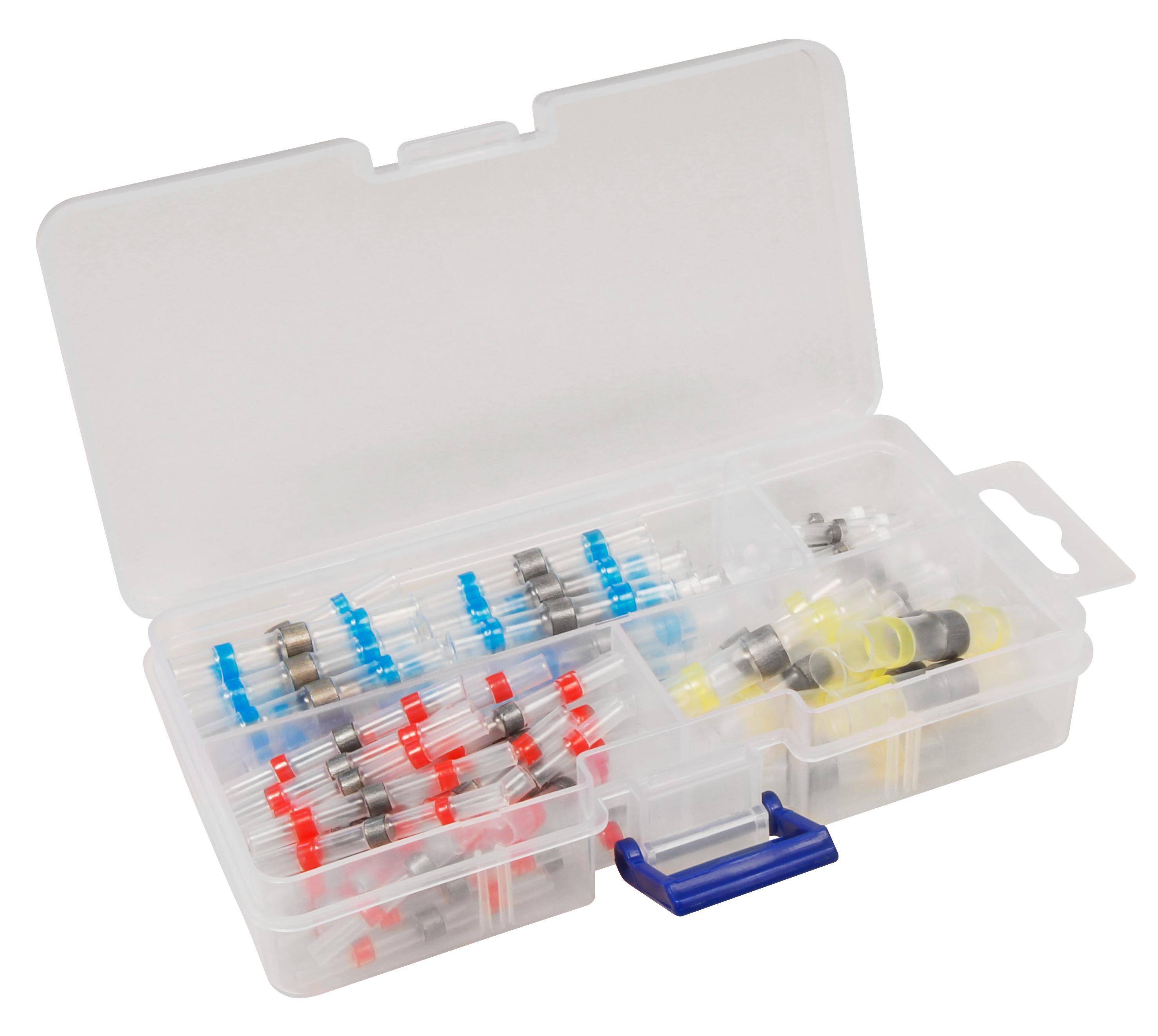 Lötverbinder-Set, 100-teilig in Sortimentsbox