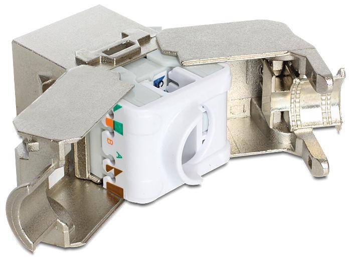 Delock Keystone module - Modulare Eingabe - RJ-45 (Packung mit 24)