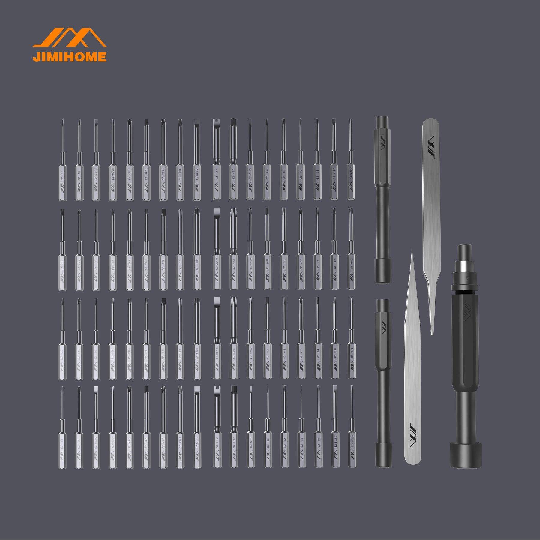 JIMIHOME JM-GNT80, SNAP to GO, Tech Tool Kit Set, 80-teilig