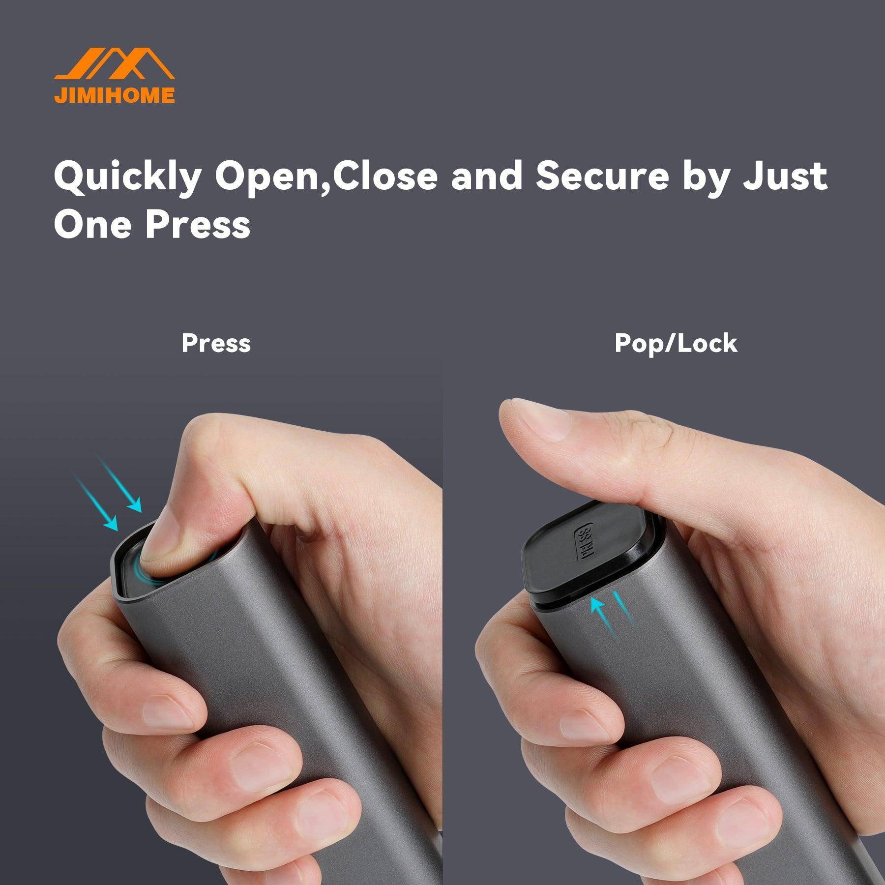 JIMIHOME JM-GNT18, POP to GO, Kompaktes Präzisions-Werkzeugset, 18-teilig