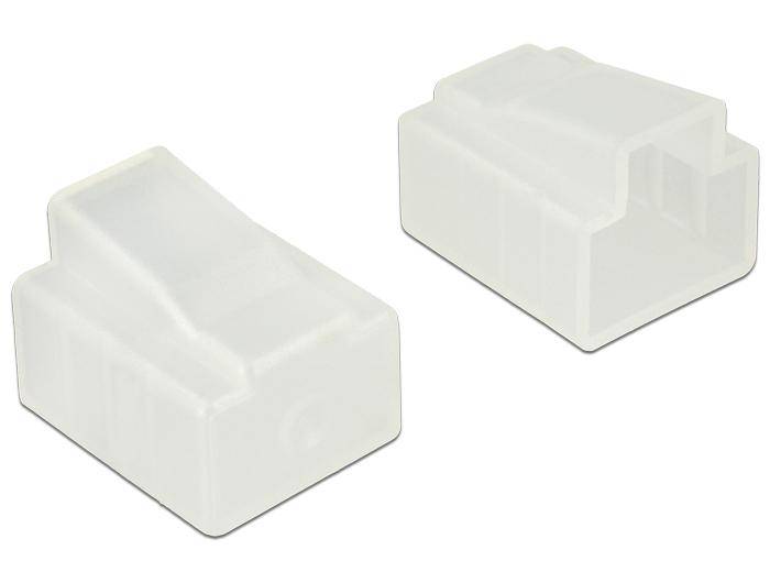 Staubschutz für RJ45 Stecker 10 Stück transparent