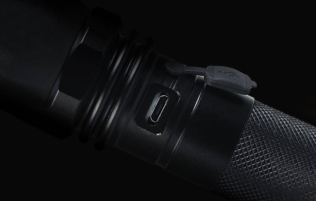 Taschenlampe Superfire A10, 550lm, USB