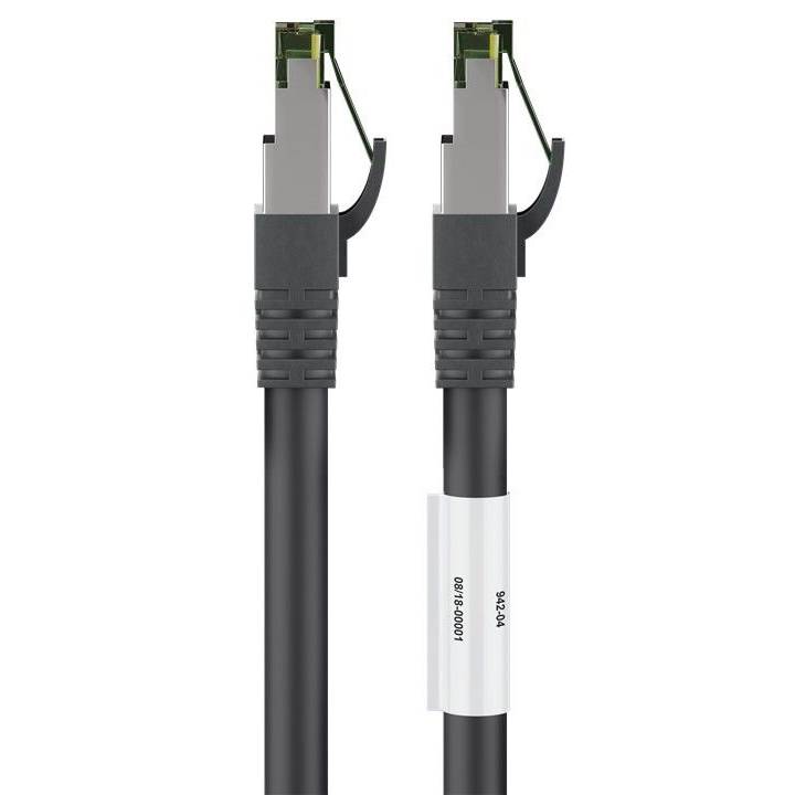 Goobay Netzwerkkabel 66723 CAT8.1 3m schwarz