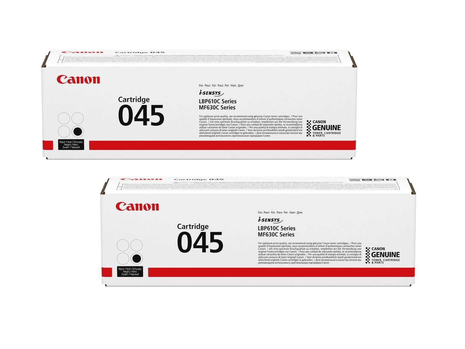 Canon Original Toner 045 Doppelpack schwarz (OP1242C002DP)