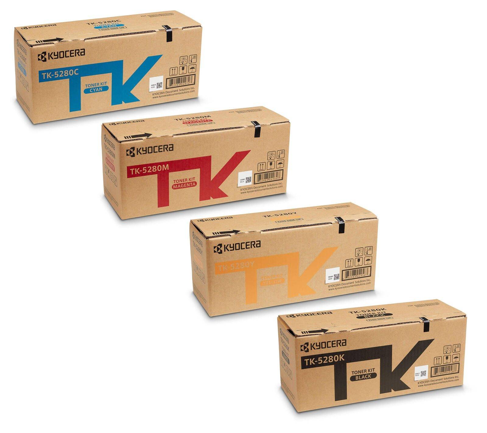 Original TK-5280 Toner - 4er Multipack - Original - Tonereinheit