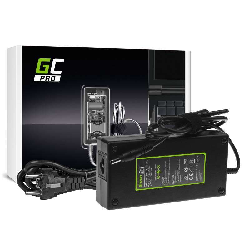 Green Cell PRO - Netzteil - AC - 180 Watt - Schwarz
