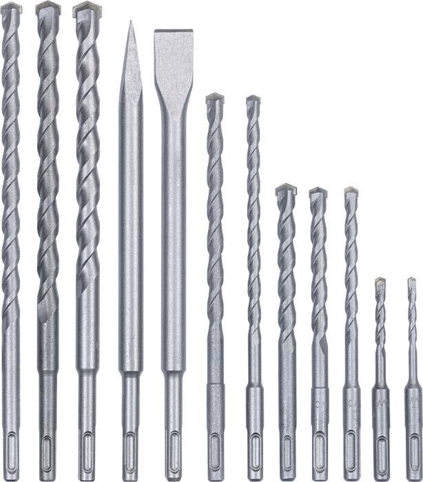 kwb 240290 Meißel-Set 12teilig SDS-Plus 12 St