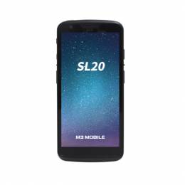 M3 Mobile Mobile SL20, 2D, SE4710, 14cm (5,5''), GPS, USB, USB-C, BT (BLE, 5.0), WLAN, 4G, NFC, Android, GMS, erw. Akku