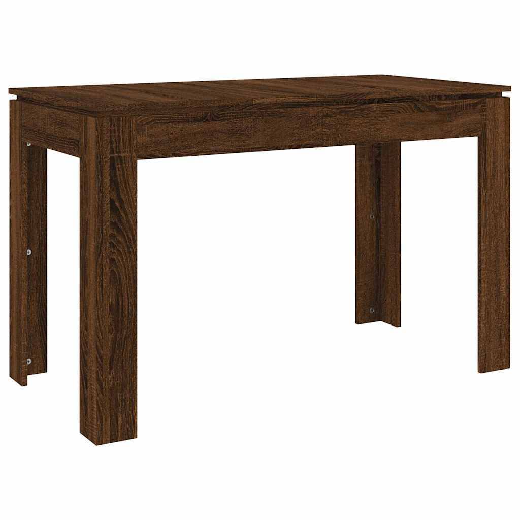vidaXL Esstisch Braun Eichen-Optik 120x60x76 cm Holzwerkstoff