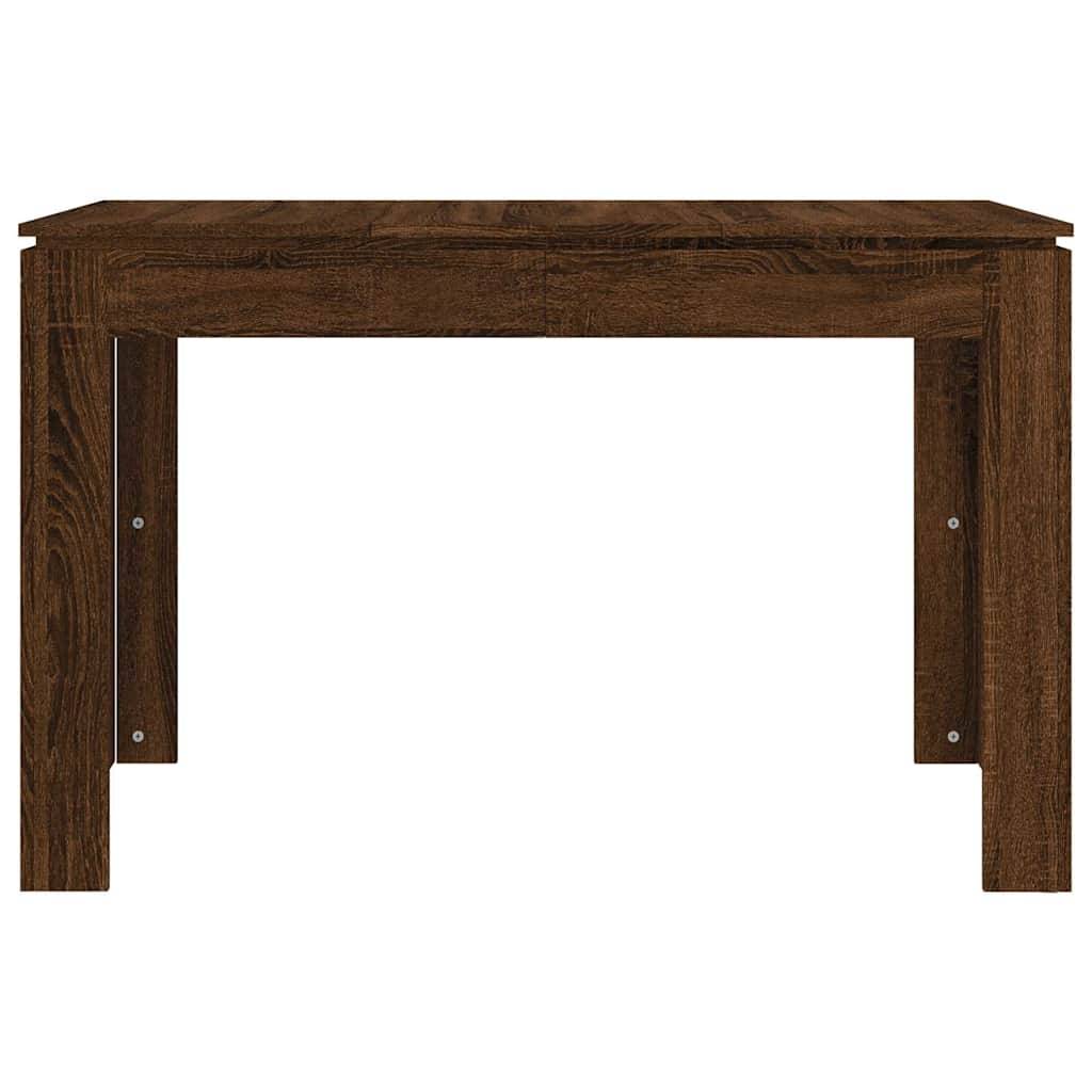vidaXL Esstisch Braun Eichen-Optik 120x60x76 cm Holzwerkstoff