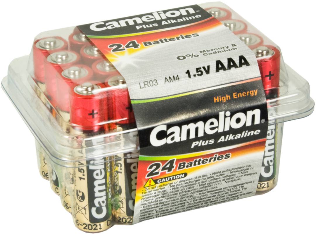 Camelion PLUS Micro AAA Batterie (24er Box)