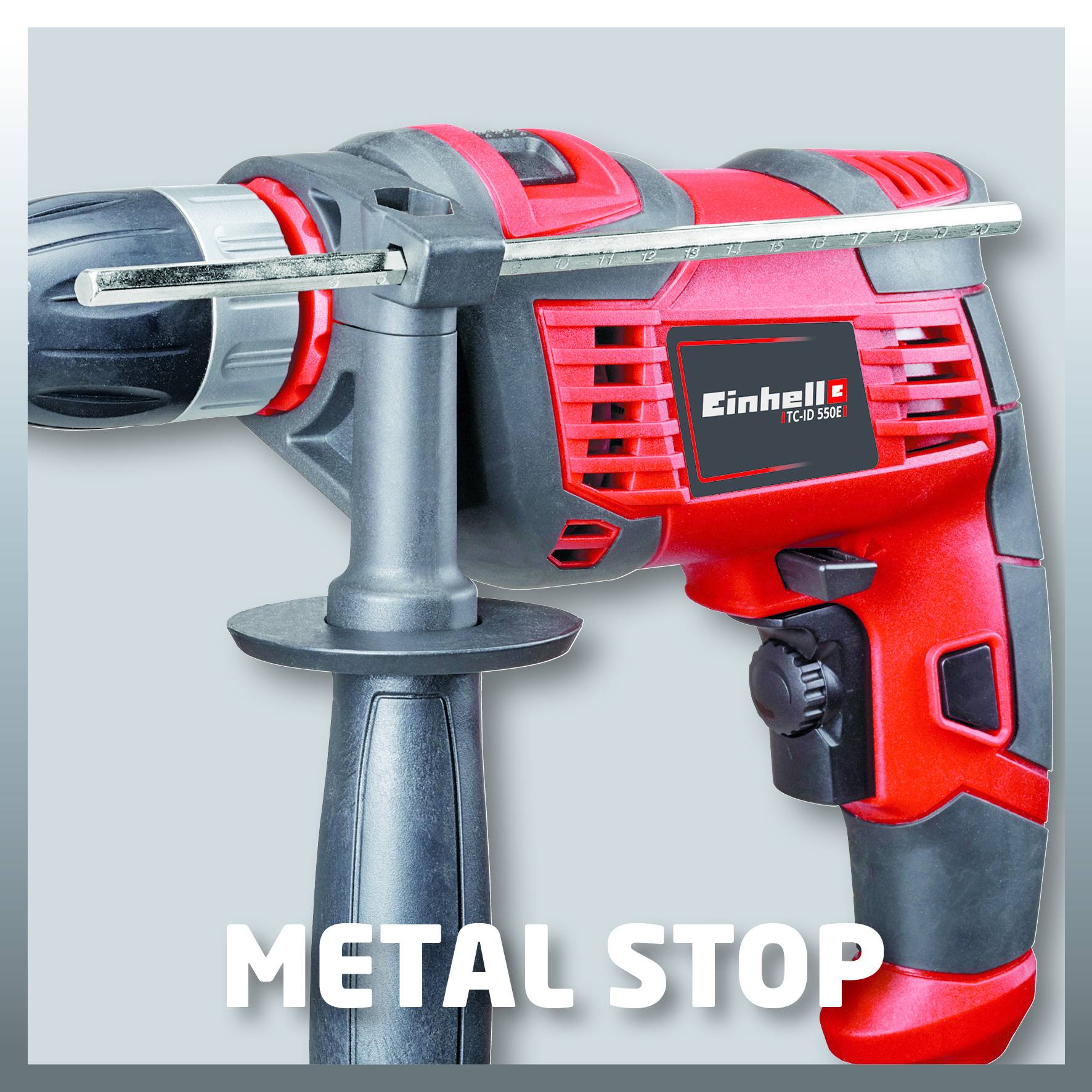 Einhell Schlagbohrmaschine TC-ID 550 ESchwarz; Rot