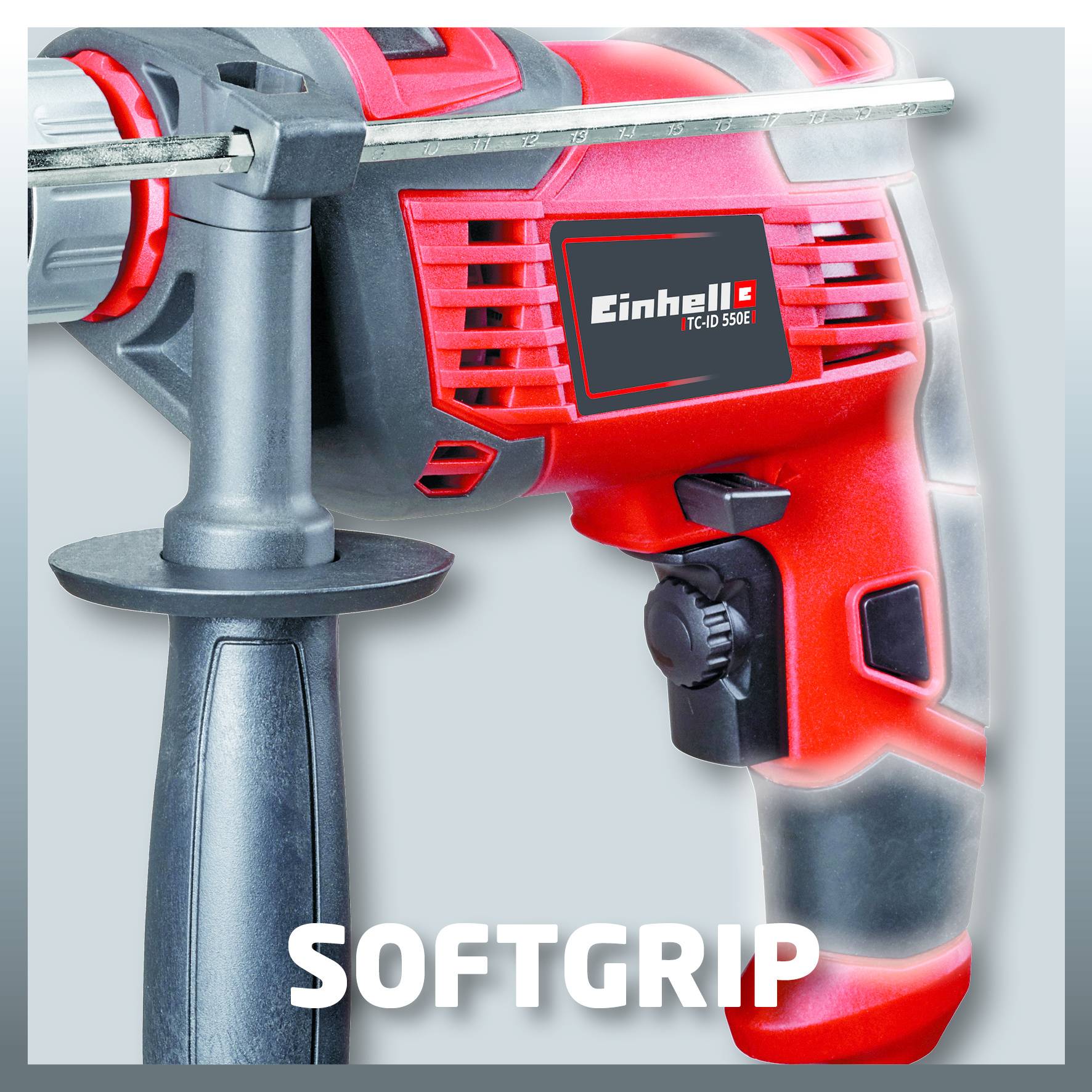 Einhell Schlagbohrmaschine TC-ID 550 ESchwarz; Rot