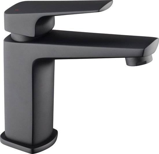 RAVEN Waschtischarmatur, Schwarz matt