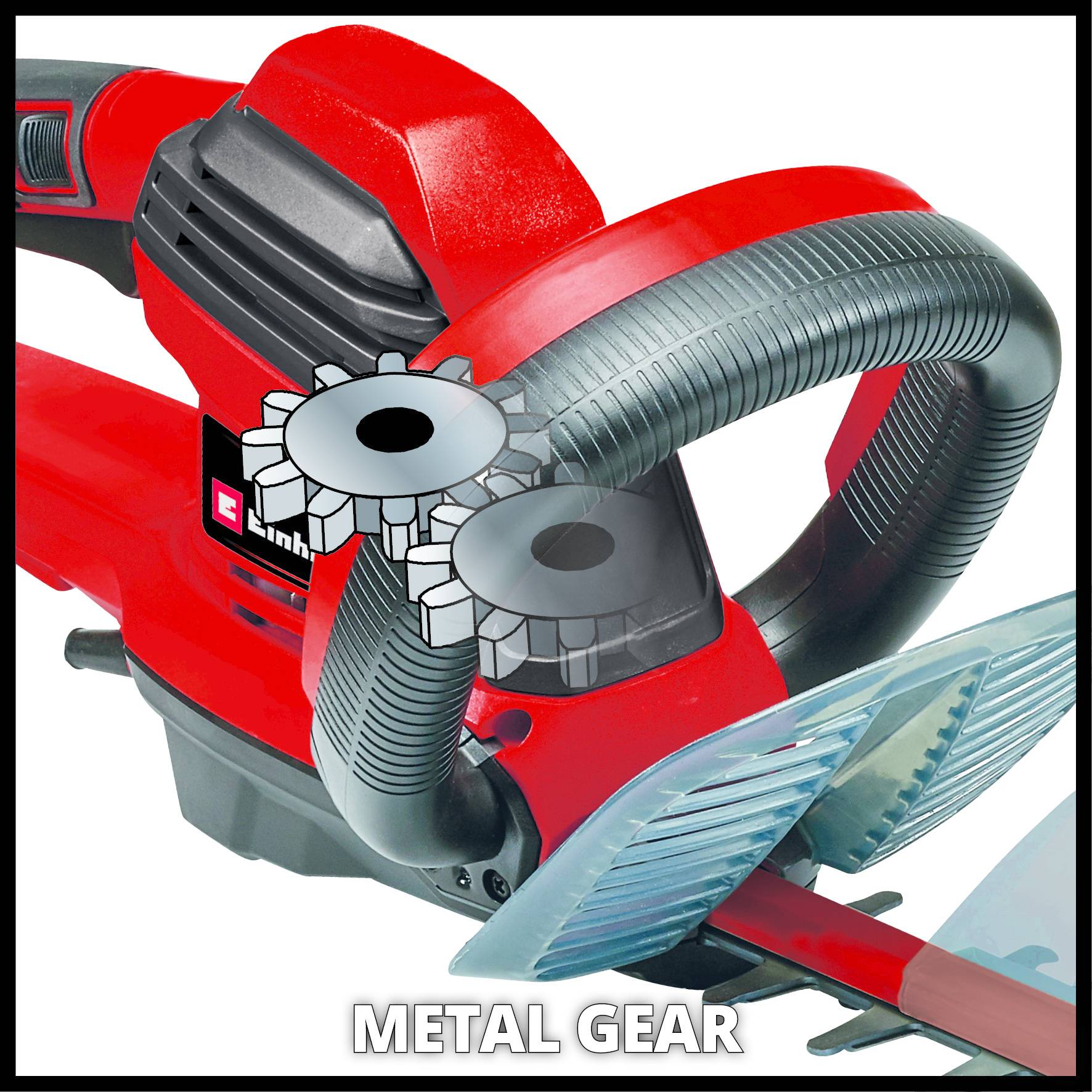 Einhell GE-EH 7067 Elektro Heckenschere mit Schutzbügel 700 W 710 mm