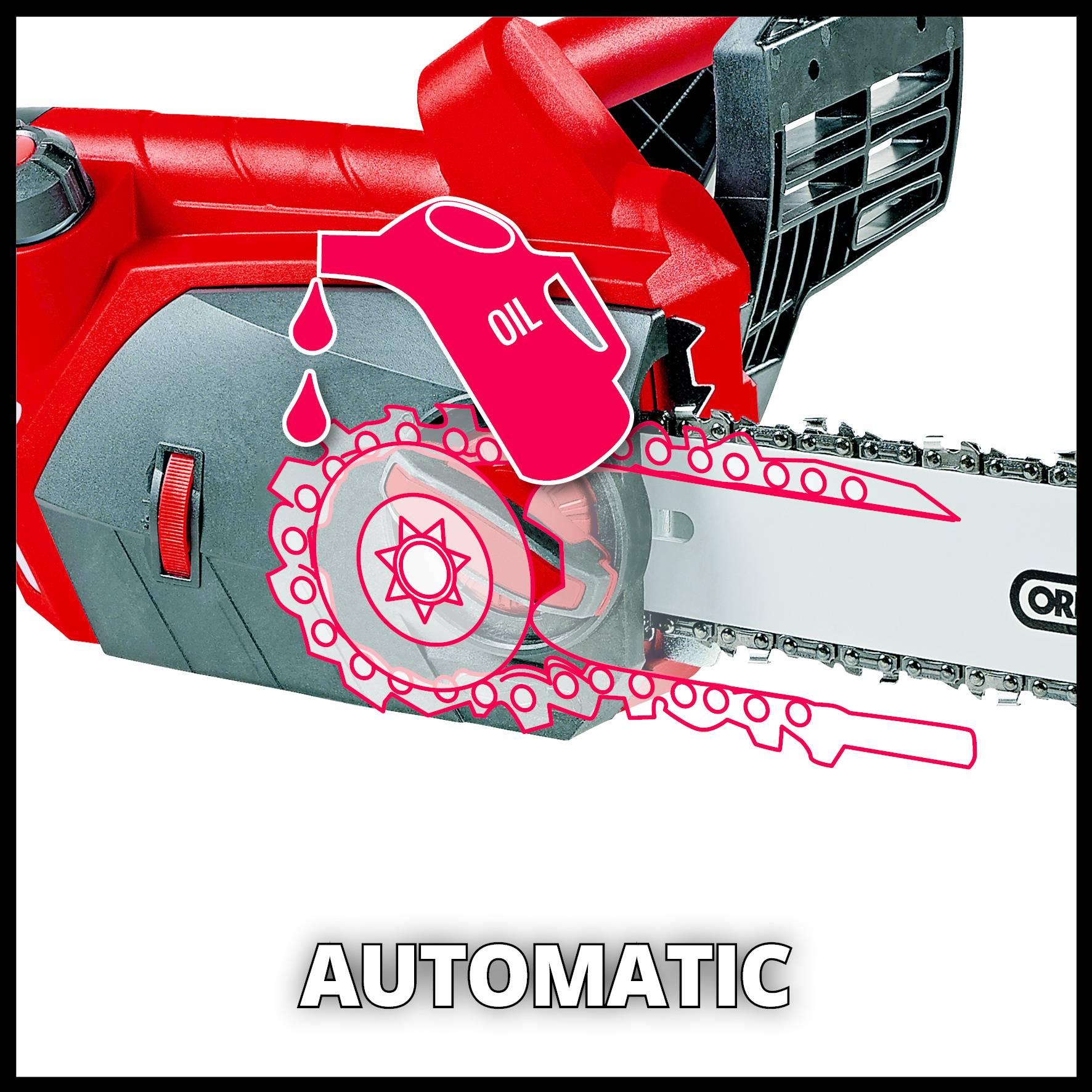 Einhell GE-EC 2240 Elektro Kettensäge 2200 W Schwertlänge 406 mm