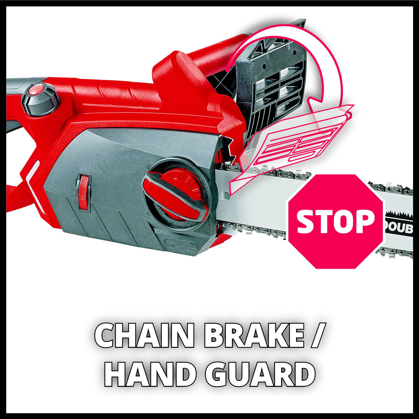 Einhell GE-EC 2240 Elektro Kettensäge 2200 W Schwertlänge 406 mm
