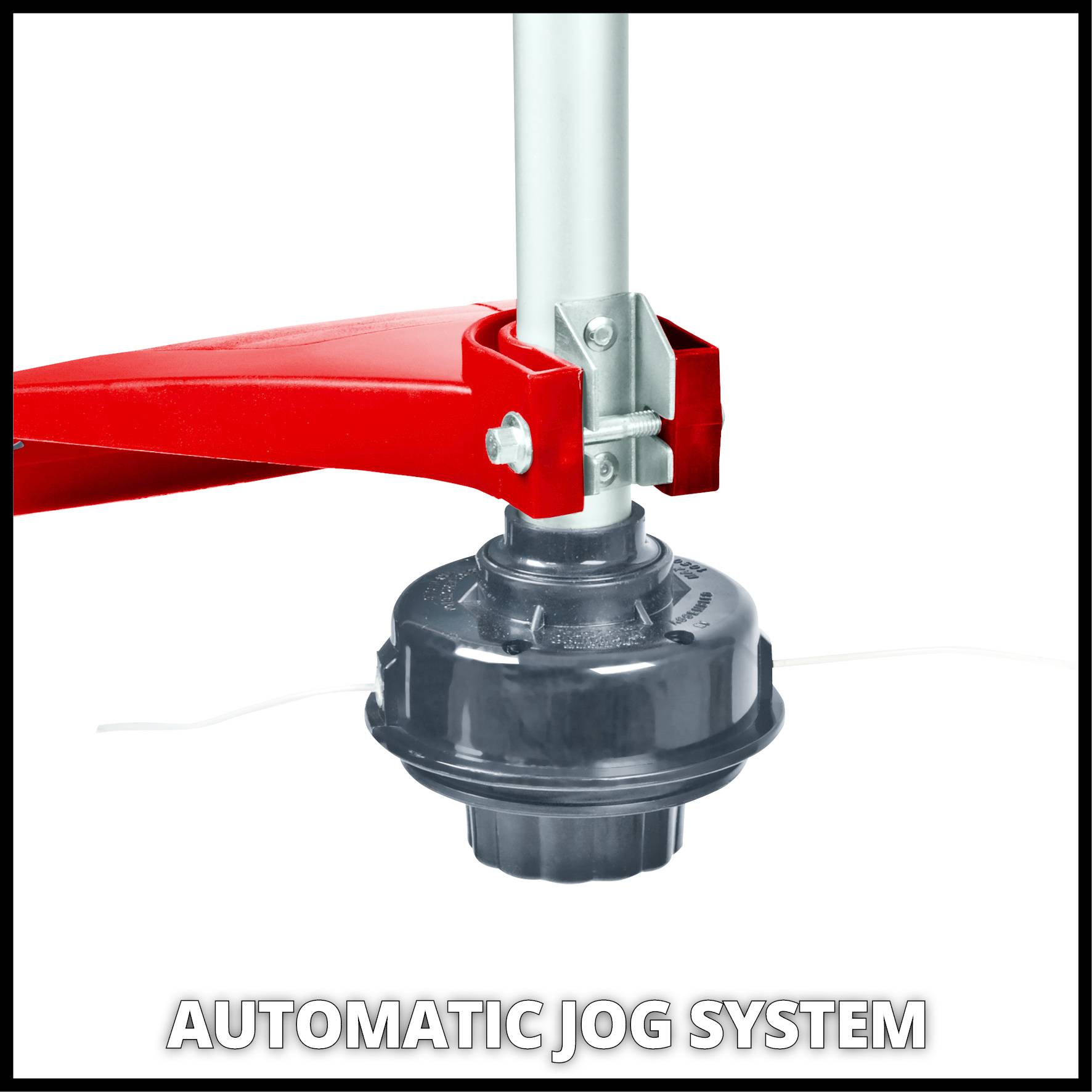 Einhell GC-PT 2538/1 I AS - Rasentrimmer - D-Schlaufengriff - 2 mm - 4 m - 8500 RPM - Schwarz - Grau - Rot