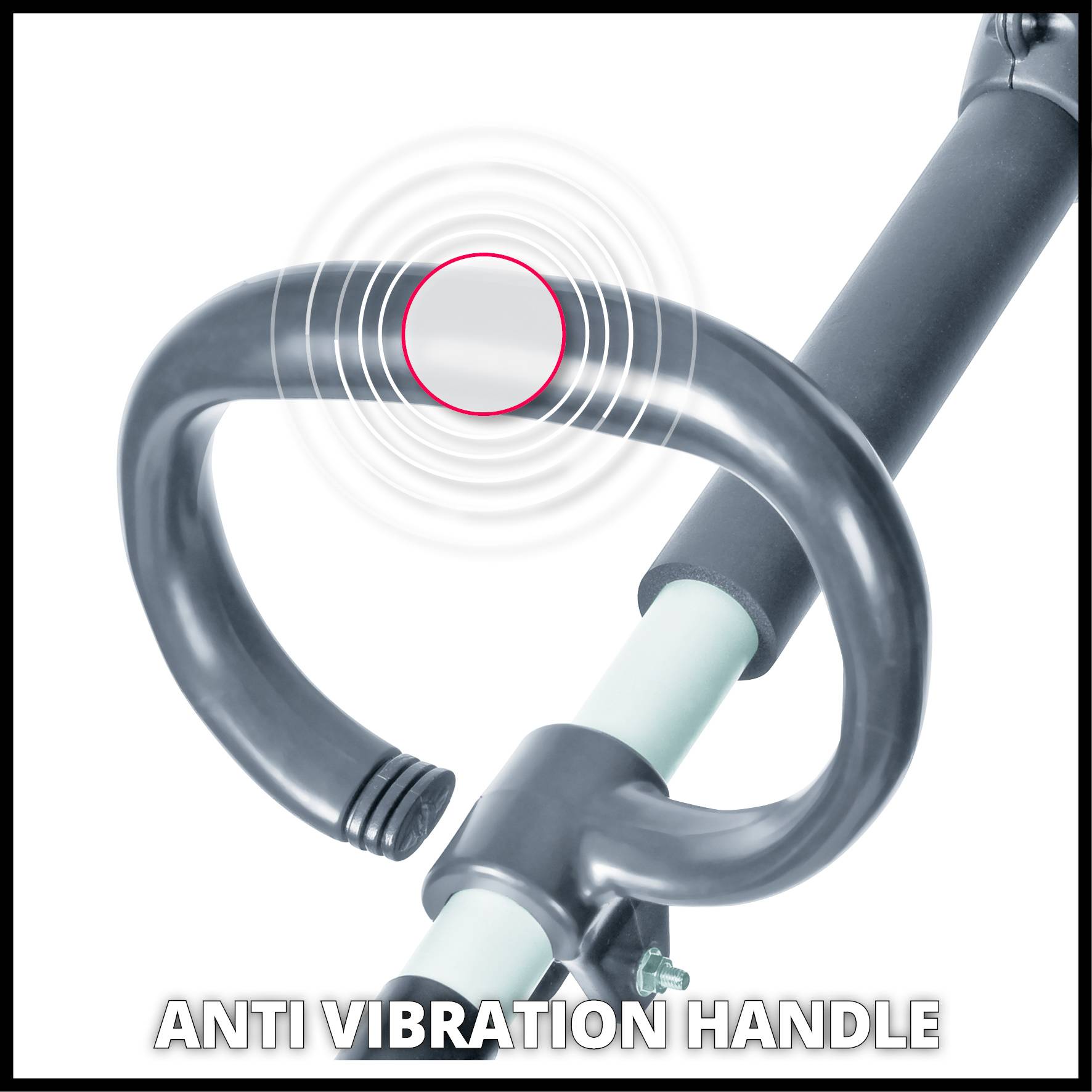 Einhell GC-PT 2538/1 I AS - Rasentrimmer - D-Schlaufengriff - 2 mm - 4 m - 8500 RPM - Schwarz - Grau - Rot