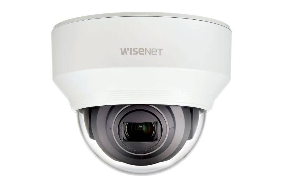 Hanwha Vision XND-6080, 1/2,8" Netzwerk Dome, Fix, Tag/Nacht, 1920x1280, H.265, 2,8-12mm, IK08, 12VDC, PoE