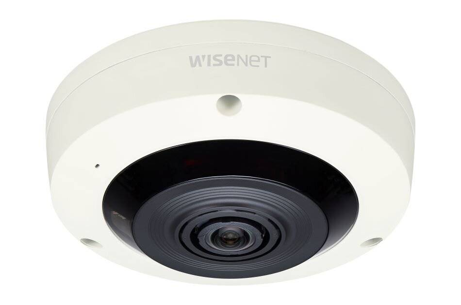 Hanwha Vision XNF-8010R, 1/1,8" Netzwerk Dome, Fix, Tag/Nacht, 2048x2048, 1,6mm, 360°, PoE