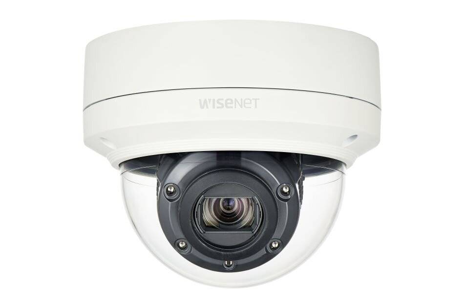 Hanwha Vision XNV-6120R, 1/2,8" Netzwerk Dome, Fix, Tag/Nacht, 1920x1280, H.265, 5.2-62,4mm, Infrarot, IP67
