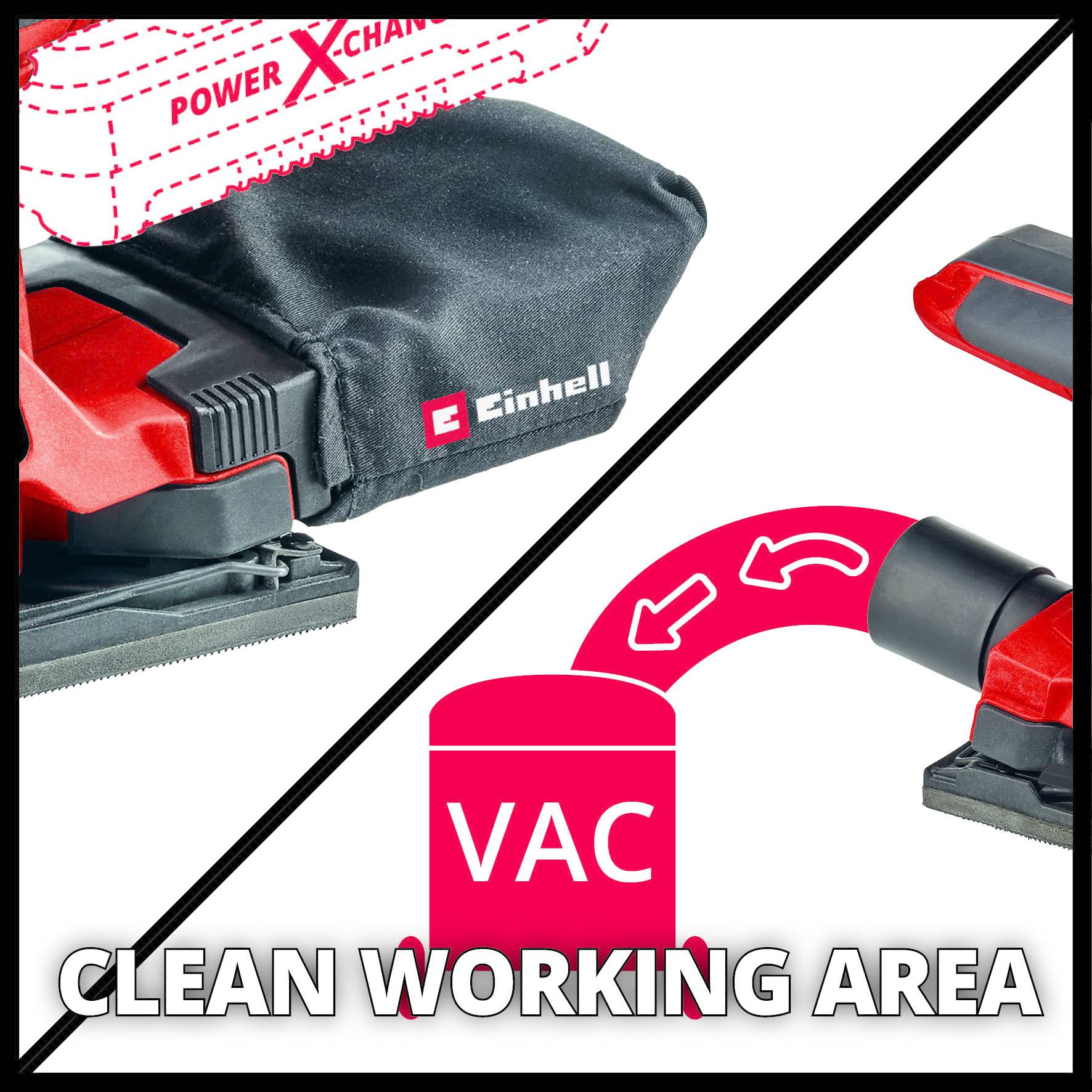 Einhell TC-OS 18/187 Li Solo 4460725 Akku-Schwingschleifer 18 V Anzahl mitgelieferte Akkus 0