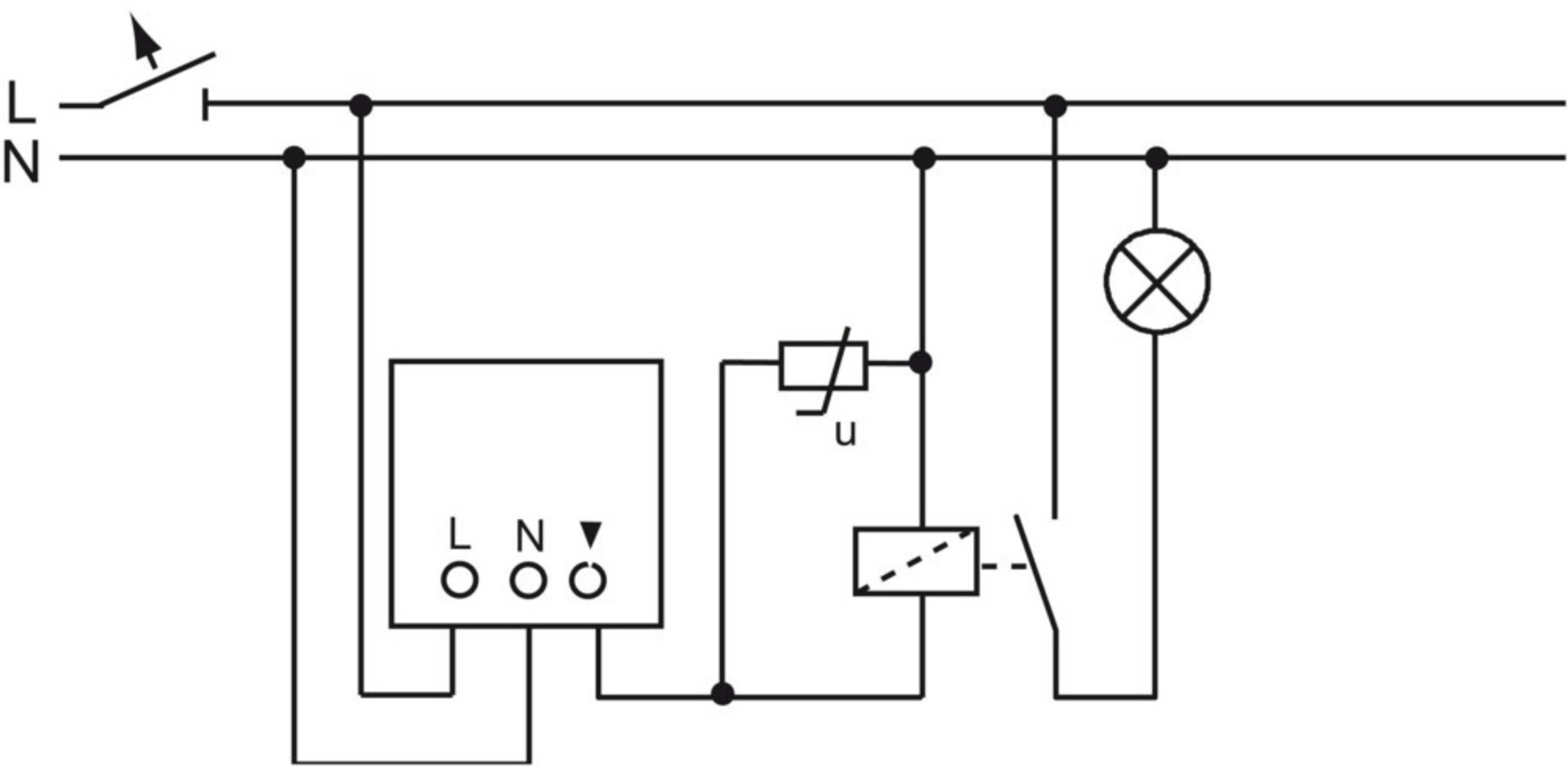 ABB 6899 Verkabelungszubehör 1 St. Schaltspannung (max.): 230 V/AC