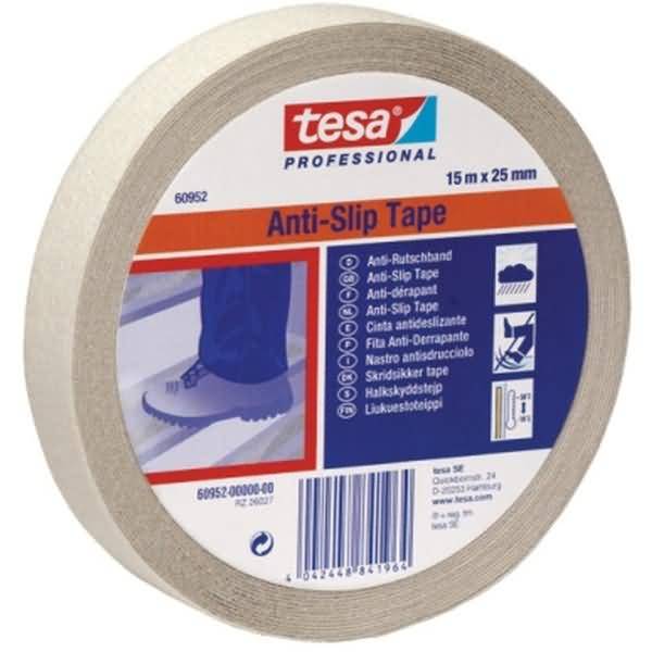 Tesa 60952-00000-00 Anti-Rutschband tesa® Professional Transparent (L x B) 15m x 25mm 1St.