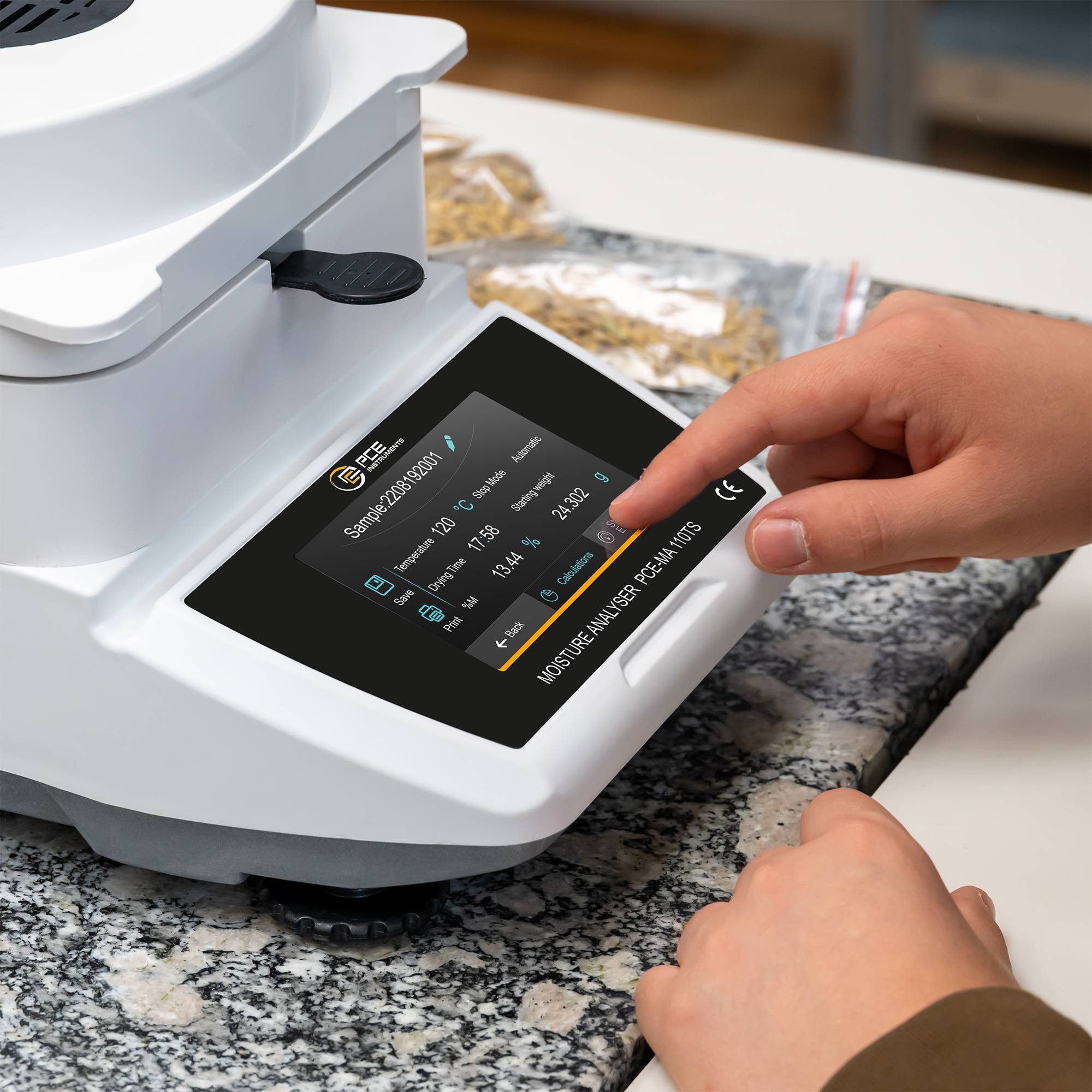 PCE Instruments PCE-MA 110TS Materialfeuchtemessgerät