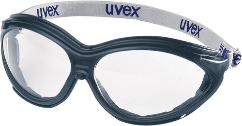 Uvex 9188 Schutzbrille Schwarz, Weiß DIN EN 166-1