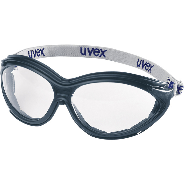 Uvex 9188 Schutzbrille Schwarz, Weiß DIN EN 166-1