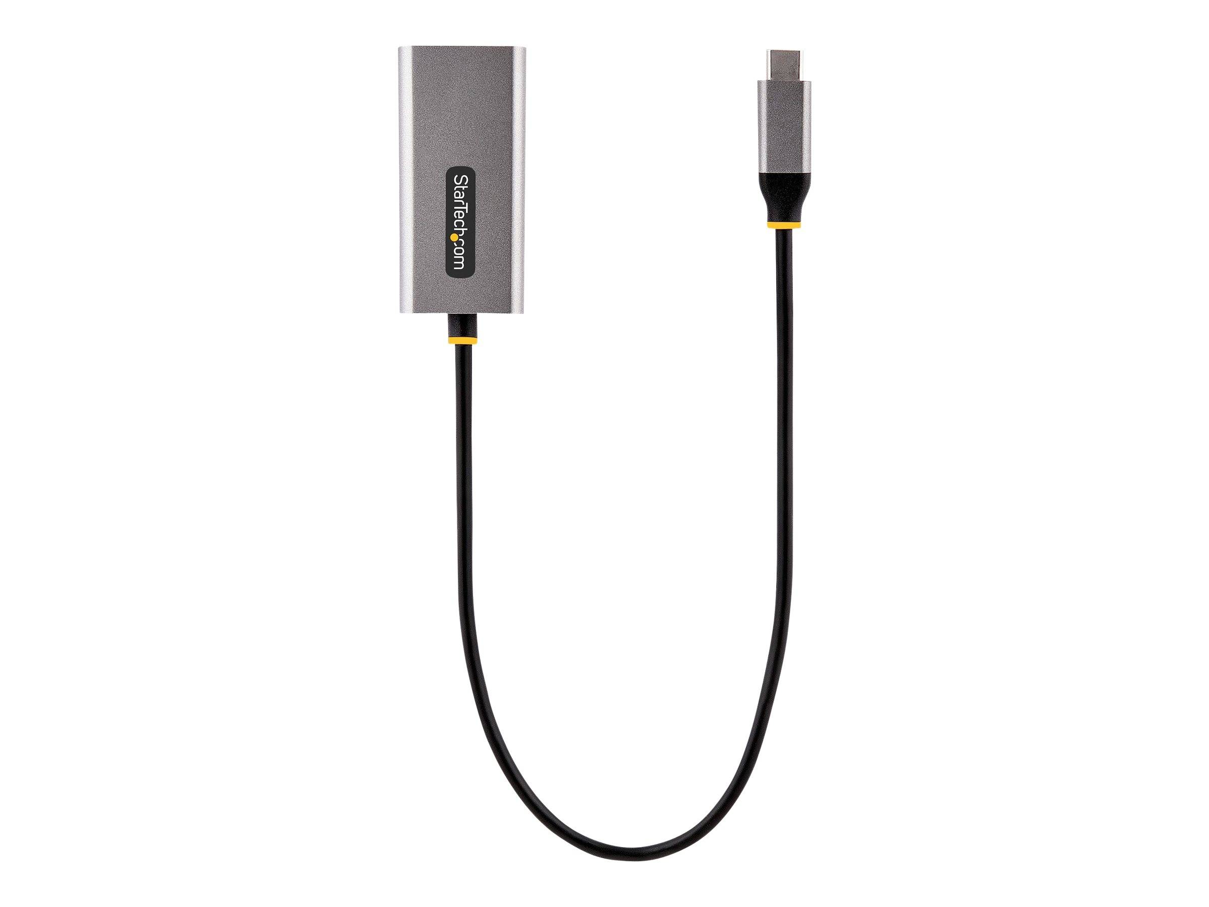 StarTech.com USB-C to Ethernet Adapter, 10/100/1000 Mbps, Gigabit Network Adapter w/ ASIX AX88179A Chip, 1ft/30cm Cable