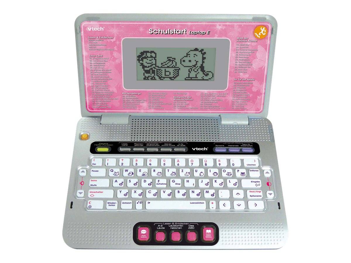 vtech 80-109794 Vtech Schulstart Laptop E Lerncomputer rosa/pink
